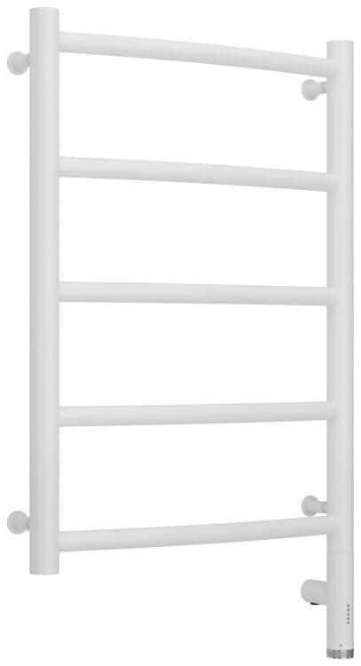 Полотенцесушитель электрический Сунержа Галант 3.0 724x432 мм МЭМ нижнее подключение справа белый матовый 3058016040