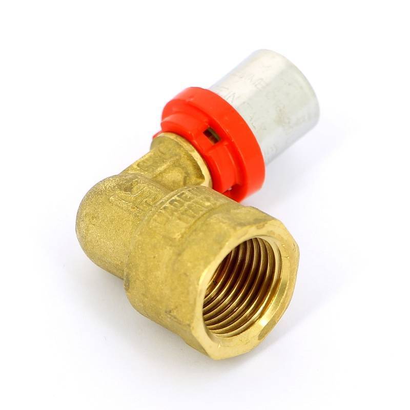 Угол пресс с внутренней резьбой Tiemme 16x1/2 1650001