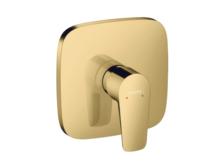 Смеситель для душа Hansgrohe Talis E встраиваемый полированное золото 71765990