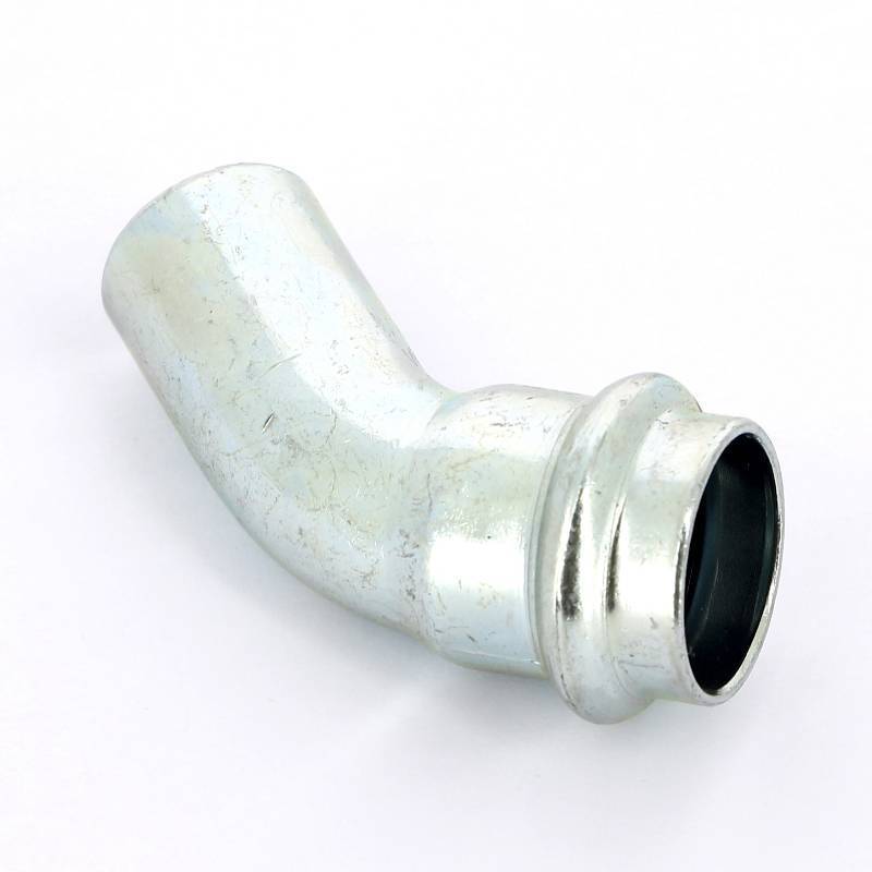 Угол-вставка пресс 45° Viega Prestabo 22 мм 558352