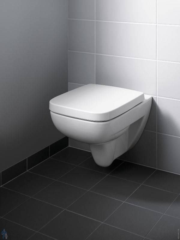 Сиденье для унитаза Geberit Renova Plan металлические петли 573085000