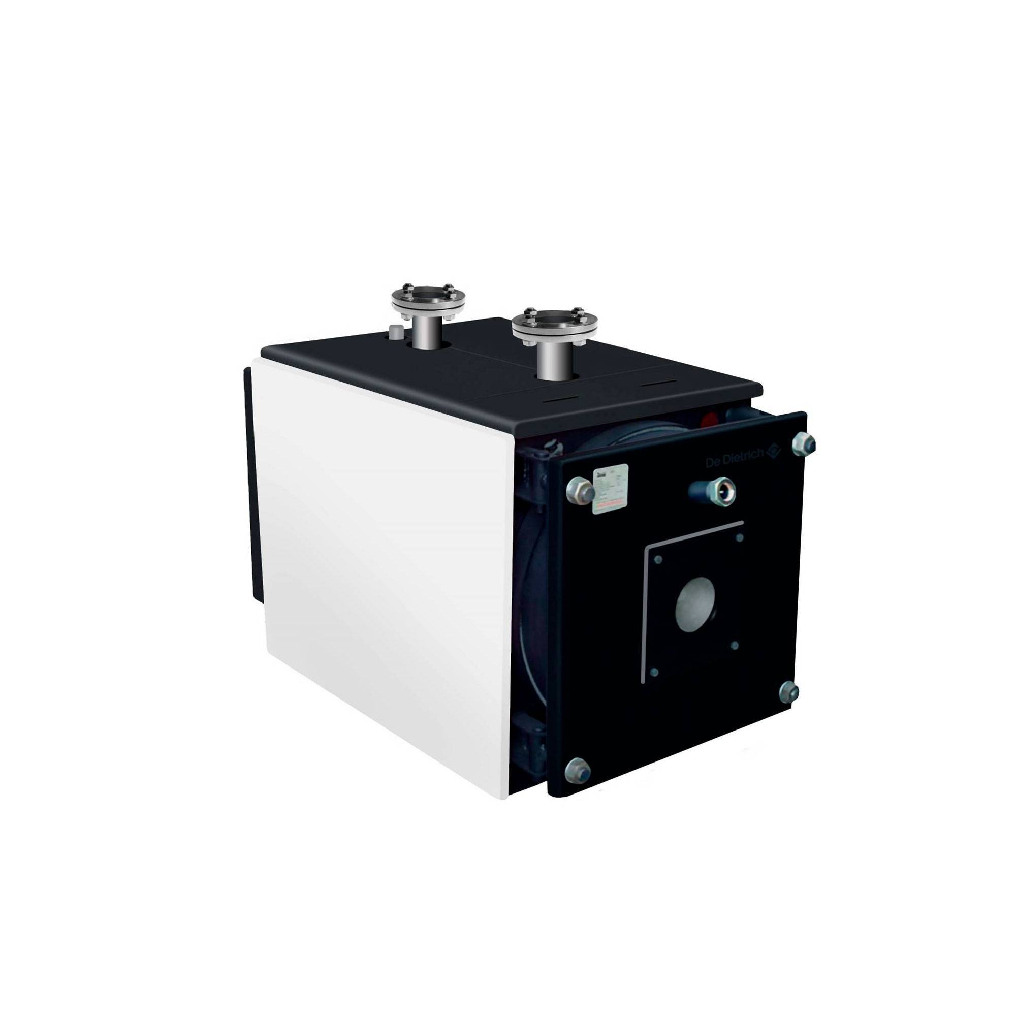 Котел стальной De Dietrich CABK 12 газовый/жидкотопливный 145 кВт наддувный без обшивки и автоматики 1040473