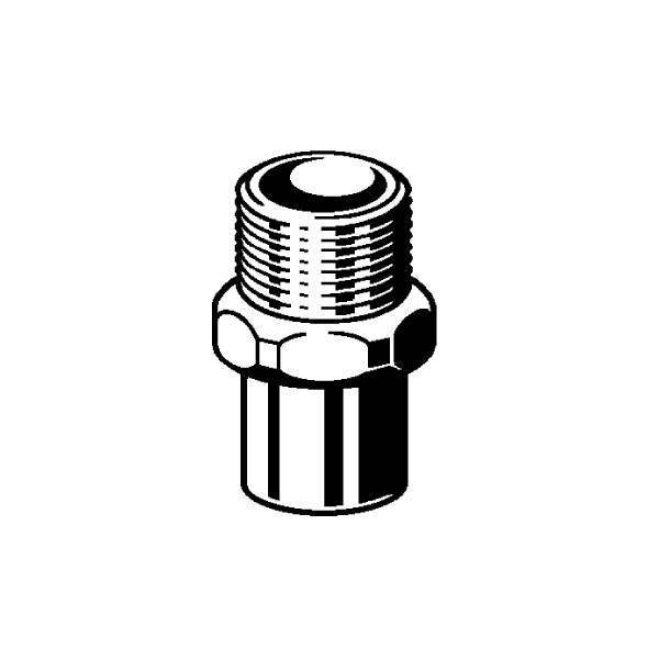 Переходник Viega 15х3/4 НР бронза пайка 102234