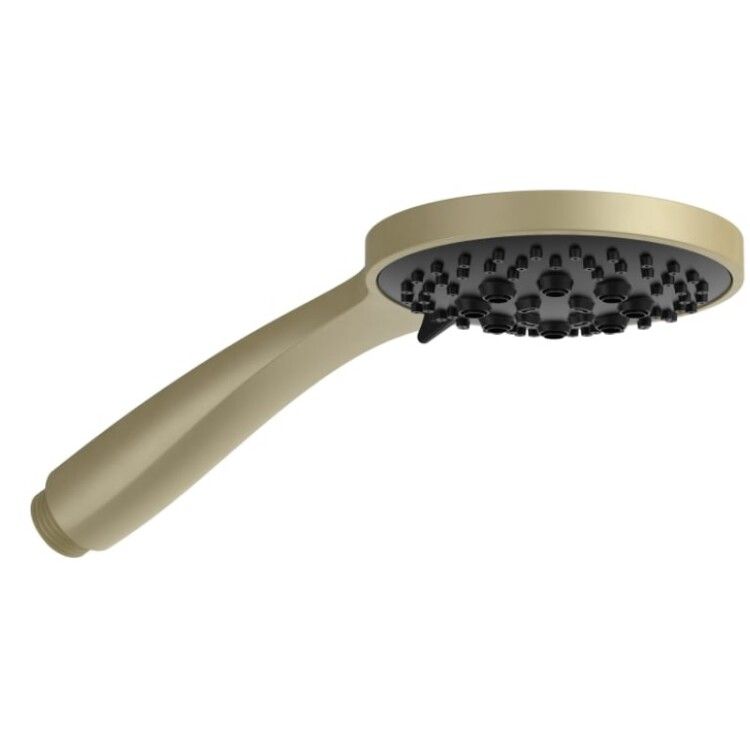Ручной душ Fantini Myo 110 мм 3 режима Matt British Gold PVD 90P6Z348