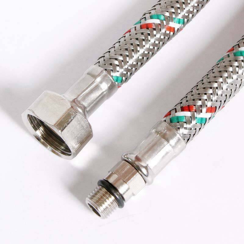 Гибкая подводка для смесителя Uni-Fitt 1/2 x M10 80 см 502S2808