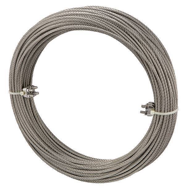 Комплект для крепления насоса ДЖИЛЕКС трос 30 м, 4 зажима 1087455