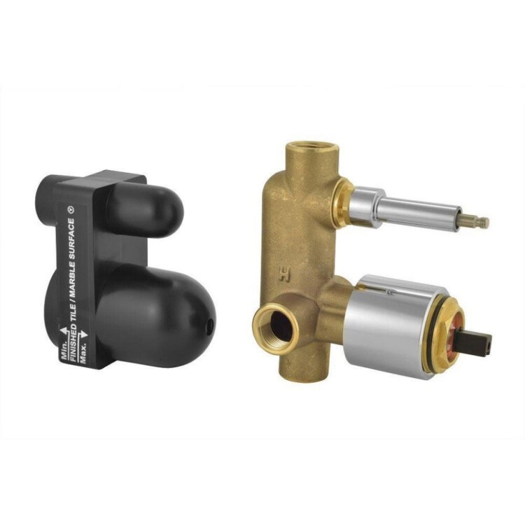 Внутренняя часть для смесителя ванны и душа на 2 выхода Jaquar Allied ALD-CHR-065N