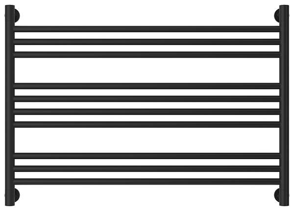 Полотенцесушитель водяной Сунержа Богема L 800x600 мм матовый черный 31-0202-6090