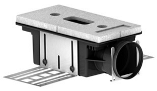 Адаптер для анемостата Zehnder ComfoFresh CLD-P 90 115 мм фронтальное соединение 990320845