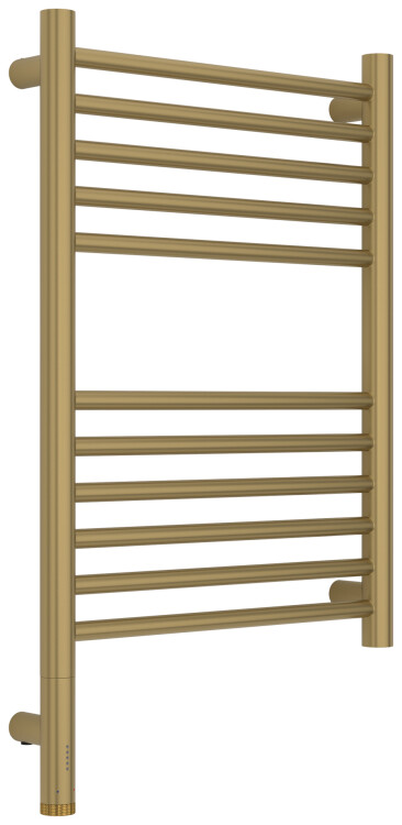 Полотенцесушитель электрический Сунержа Богема 3.1 600x400 мм МЭМ нижнее слева золотой шёлк 3260046040