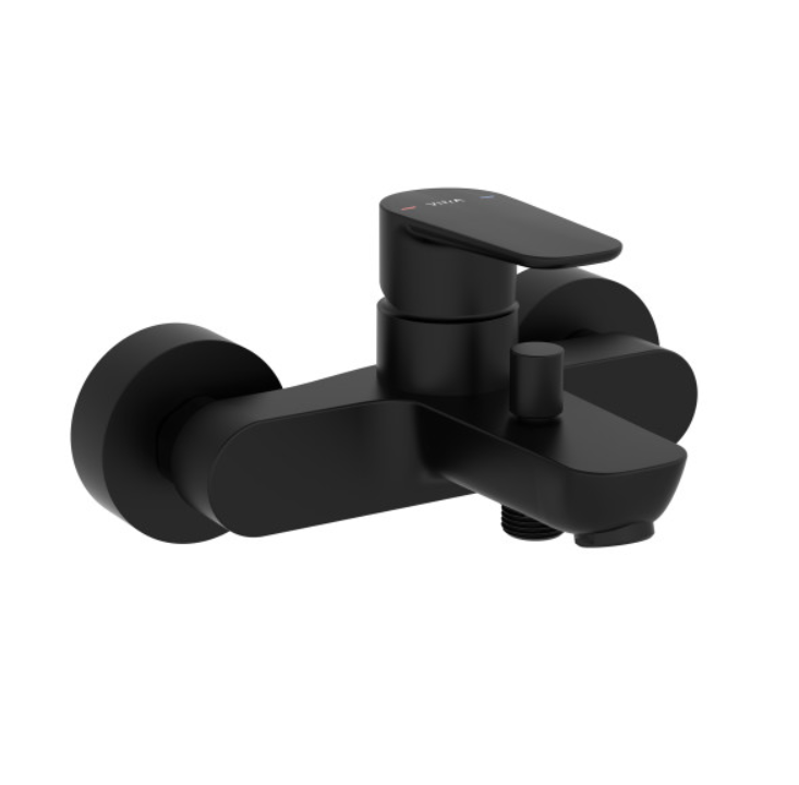 Смеситель для ванны и душа VitrA Flow Soft черный матовый A4294636EXP