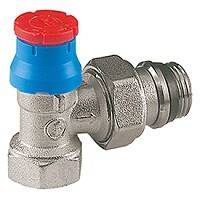 Клапан термостатический Giacomini R401TG угловой 1 ВН хромированный R401X035