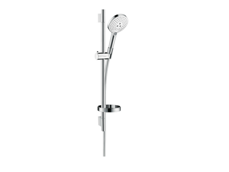 Душевой гарнитур Hansgrohe Raindance Select S 120 3jet со штангой 650 мм белый/хром 26630400