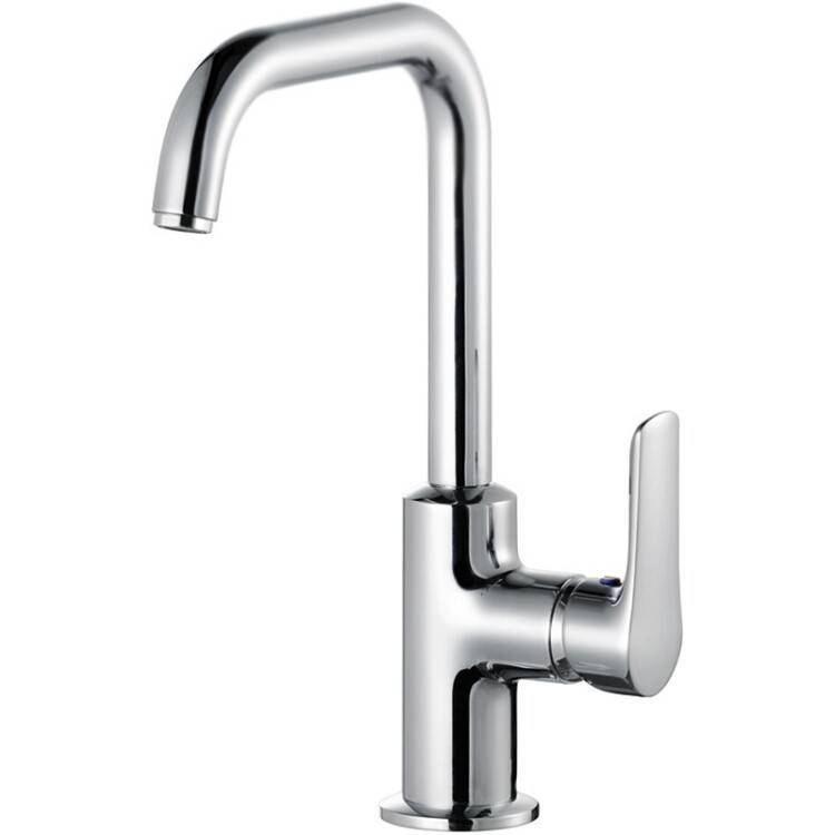 Смеситель для раковины Kludi Pure&Solid однорычажный хром 340250575