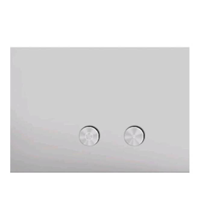 Клавиша смыва Fantini 245х155 мм блестящая натуральная сталь 9138W216