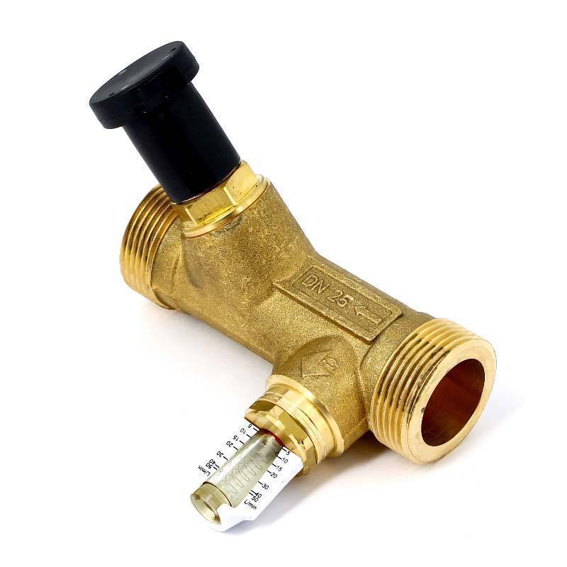 Клапан балансировочный ручной Watts WattFlow BP SRV-AG 1 1/4 5-50 л/мин НР-НР 10010152