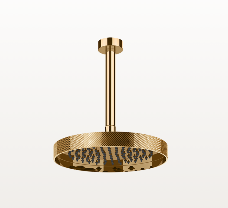 Верхний душ Gessi Tondo 250x250 мм Warm Bronze PVD 63650735
