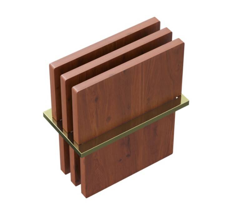 Вставка-держатель с разделочными досками OMOIKIRI FP-04 светлое золото 4999113