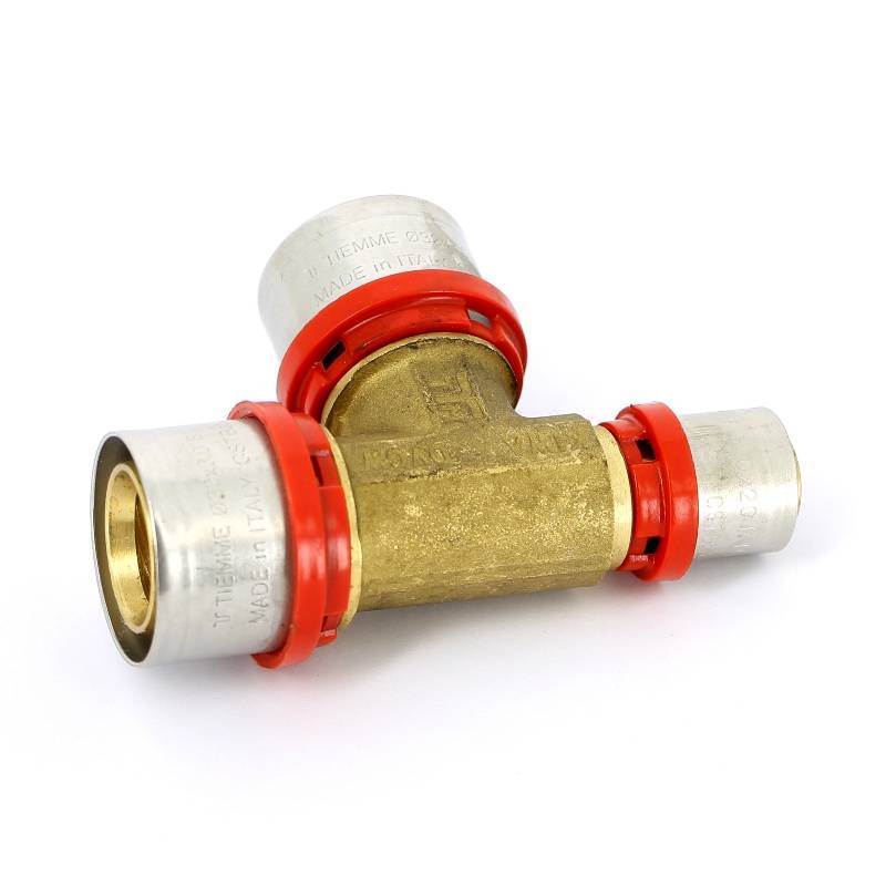 Тройник пресс Tiemme 32х32х20 мм 1650143