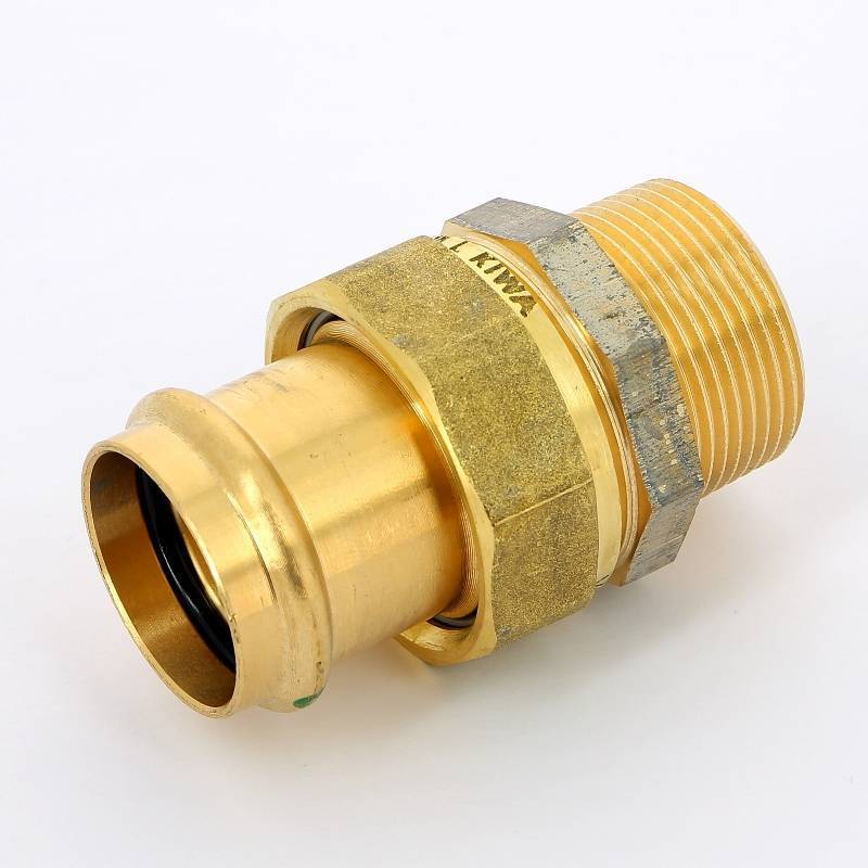 Муфта разъёмная пресс-Н бронза Viega Sanpress 35x1 1/4 128425