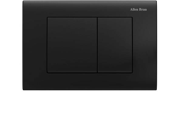 Клавиша смыва Allen Brau Liberty 24.5x1.1x16.5 см черный 9.20002.31