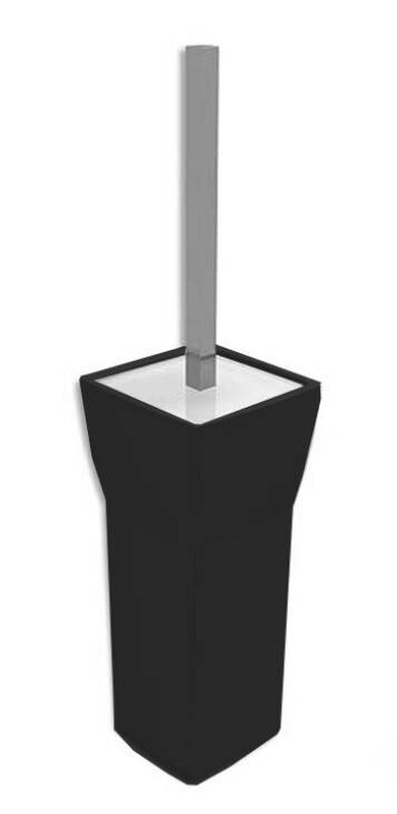 Ершик для туалета Bertocci Grace напольный черный/хром 14277940000