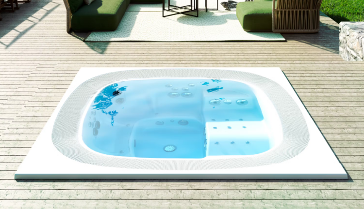 Гидромассажный бассейн Jacuzzi ENJOY PRO 2500x2500x980 мм Porcelain 944503052