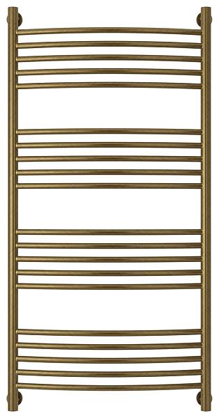 Полотенцесушитель водяной Сунержа Богема+ с полкой 1200x600 мм состаренная бронза 05-0221-1260