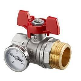 Шаровой кран Oventrop Optibal Ду20 с плоским уплотнением 1406483