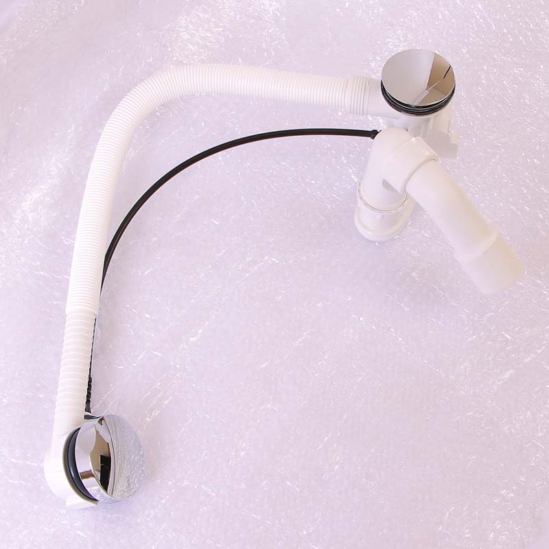 Слив-перелив для ванны Viega Simplex полуавтомат хром 285357