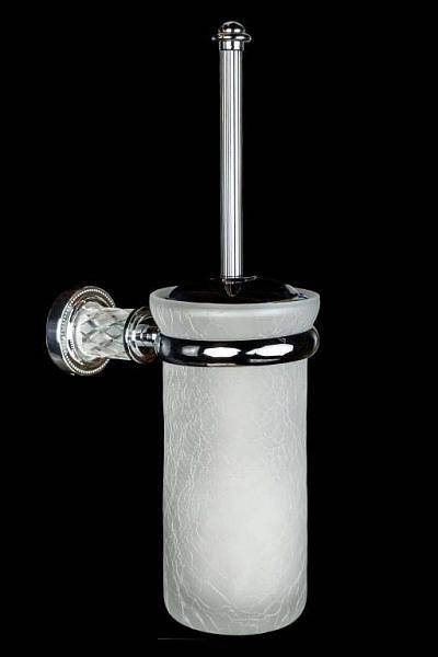 Ершик для туалета подвесной Boheme Murano Cristal хром 10913-CRST-CH