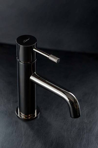 Смеситель для раковины Boheme Uno глянцевый антрацит 461-SGM