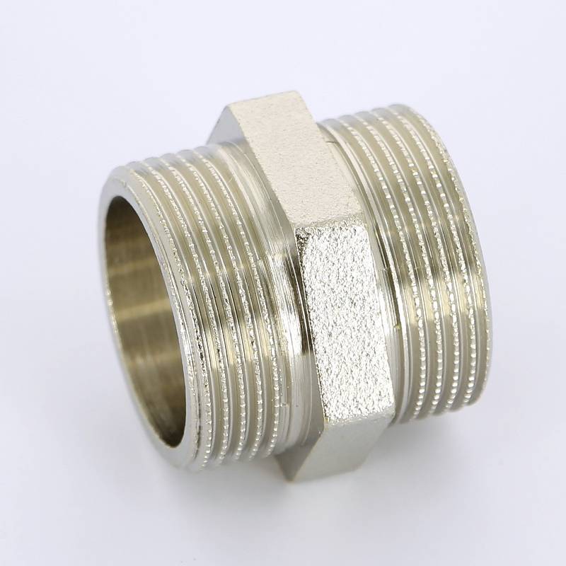 Ниппель резьбовой Tiemme 1 1/4 НН никелированный 1500207