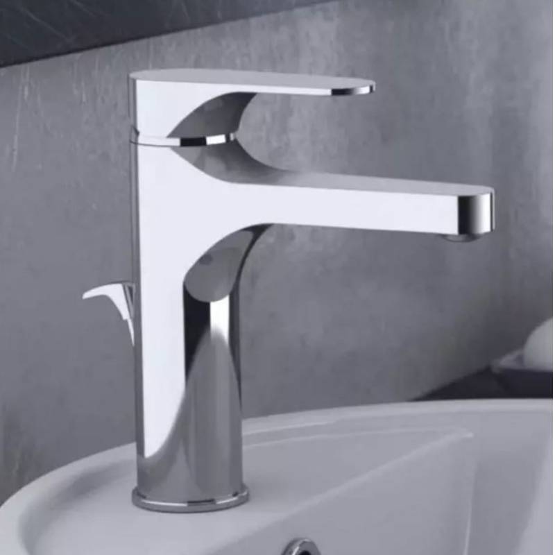 Смеситель для раковины Remer Class Line средний с донным клапаном хром L10L