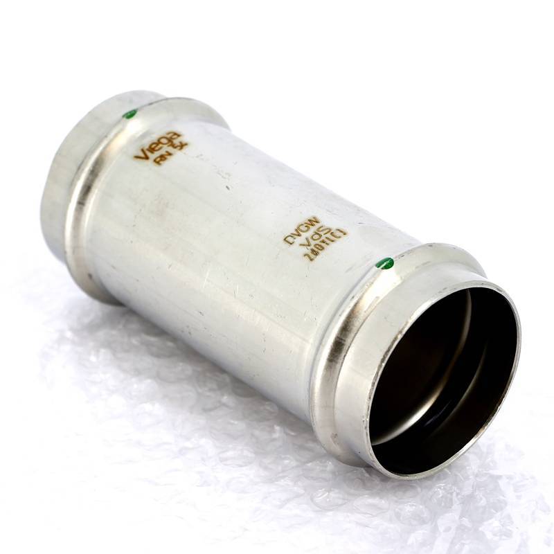 Муфта надвижная пресс Viega Sanpress Inox нержавеющая сталь 54 мм 436438