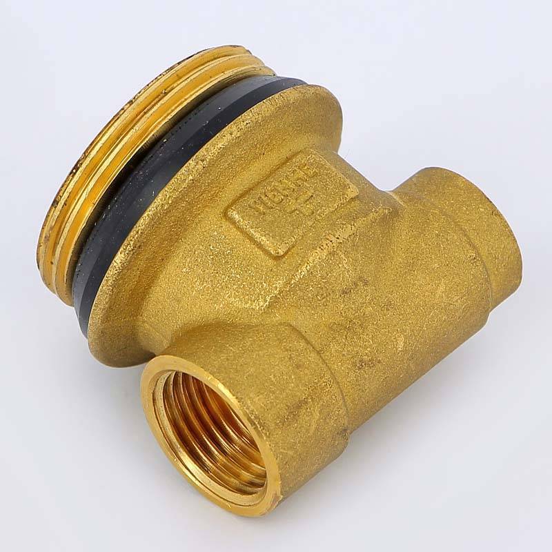 Концевик для коллектора Tiemme 1/2x1 1/4x3/8 ВНВ 1950006