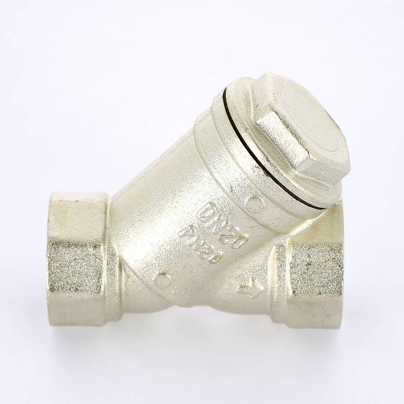 Фильтр косой Uni-Fitt ВВ 3/4 400 мкм никелированный 210N3000