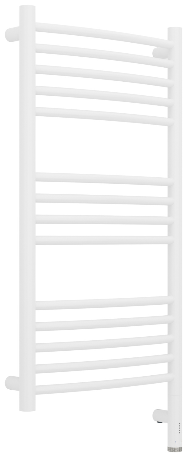 Полотенцесушитель электрический Сунержа Богема 3.1 выгнутая 40х80 см правое подключение белый матовый 30-6003-8040