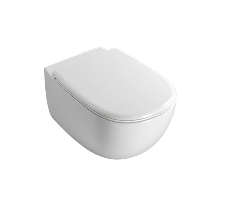 Унитаз подвесной Globo DAILY безободковый 350х530х330 мм белый матовый DNS02BO