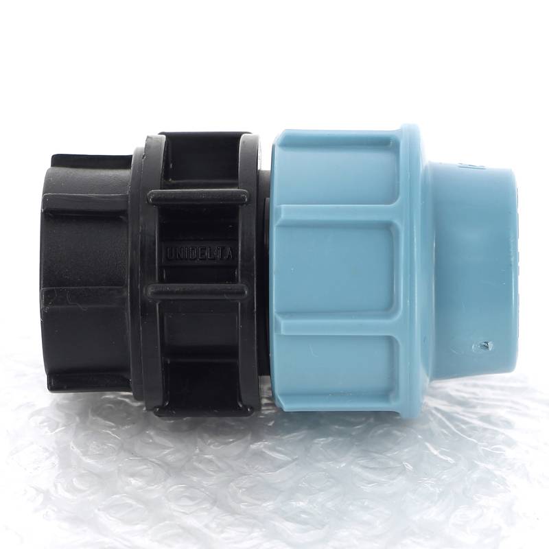 Муфта обжимная Unidelta для труб ПНД с внутренней резьбой 25х3/4 1004025003