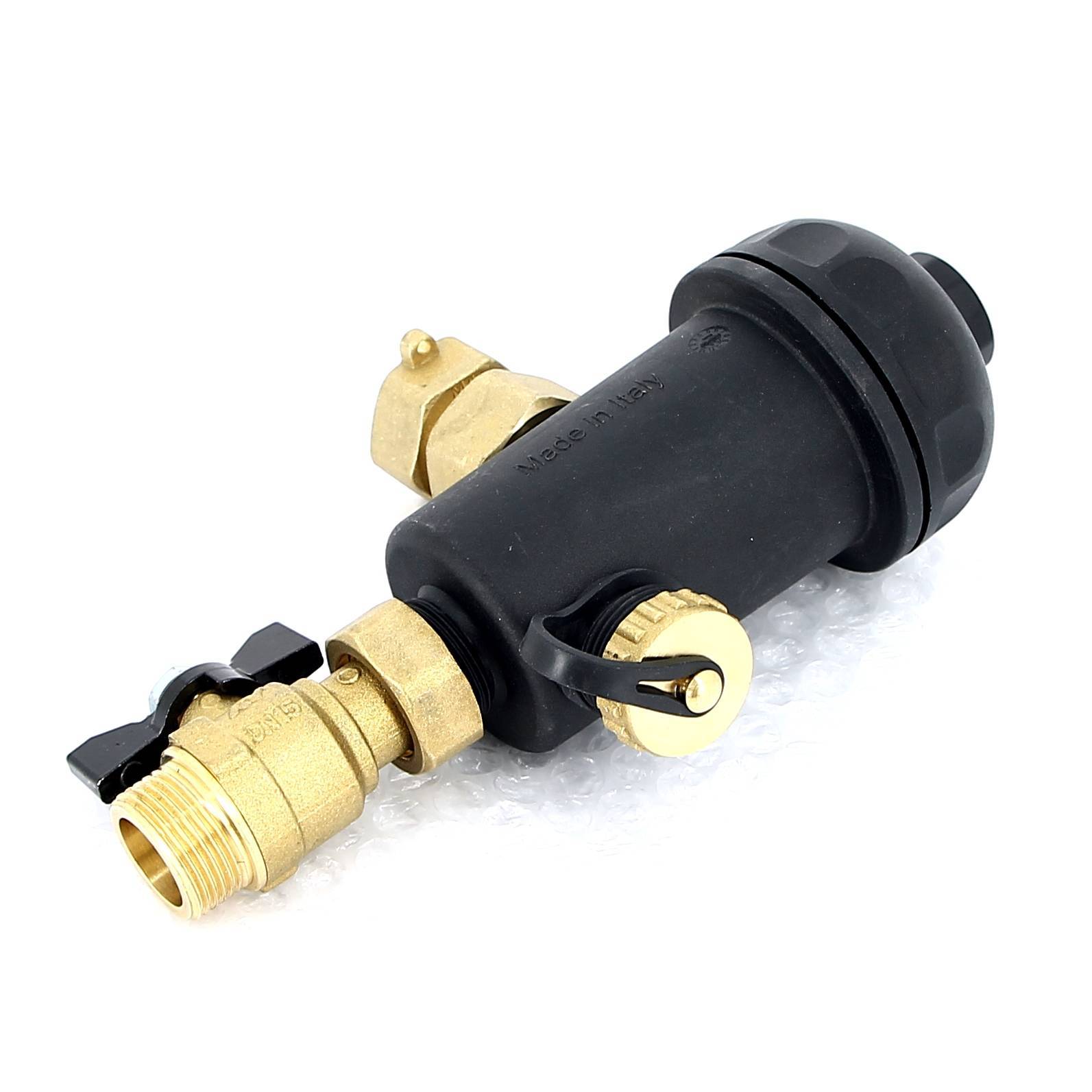 Фильтр-грязеуловитель магнитный Uni-Fitt 3/4 черный 215B3000