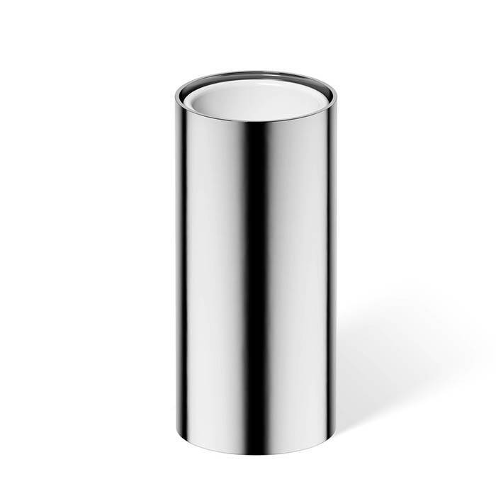 Стакан Decor Walther MIKADO MK SMB 55х55х120 мм хром/белый 0522500