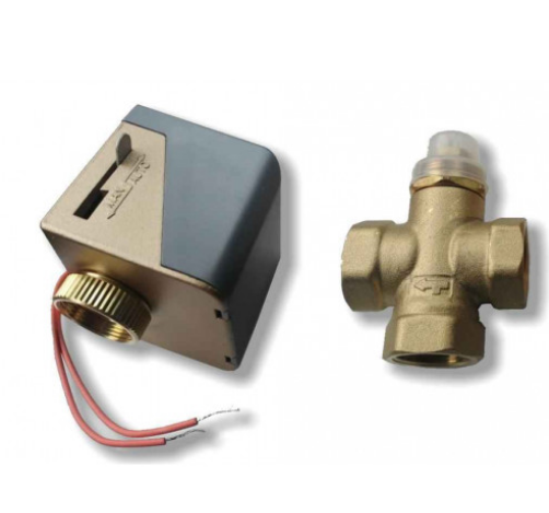 Клапан зонный 2-ходовой HOGVA с электроприводом 220 В 70108003220