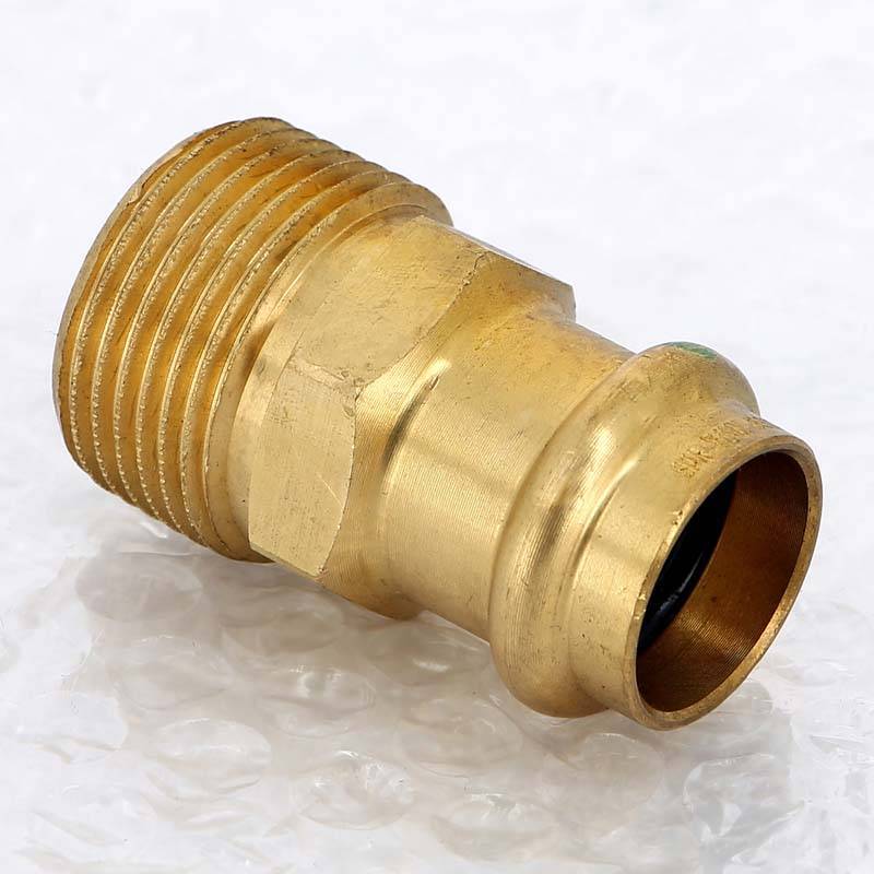 Муфта переходная пресс-Н Viega Sanpress бронза 22x1 287771