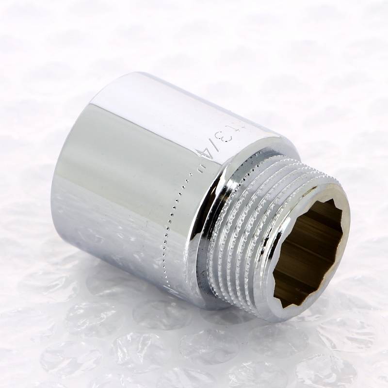 Удлинитель НВ хромированный Uni-Fitt 3/4 x 30 мм 657C3030