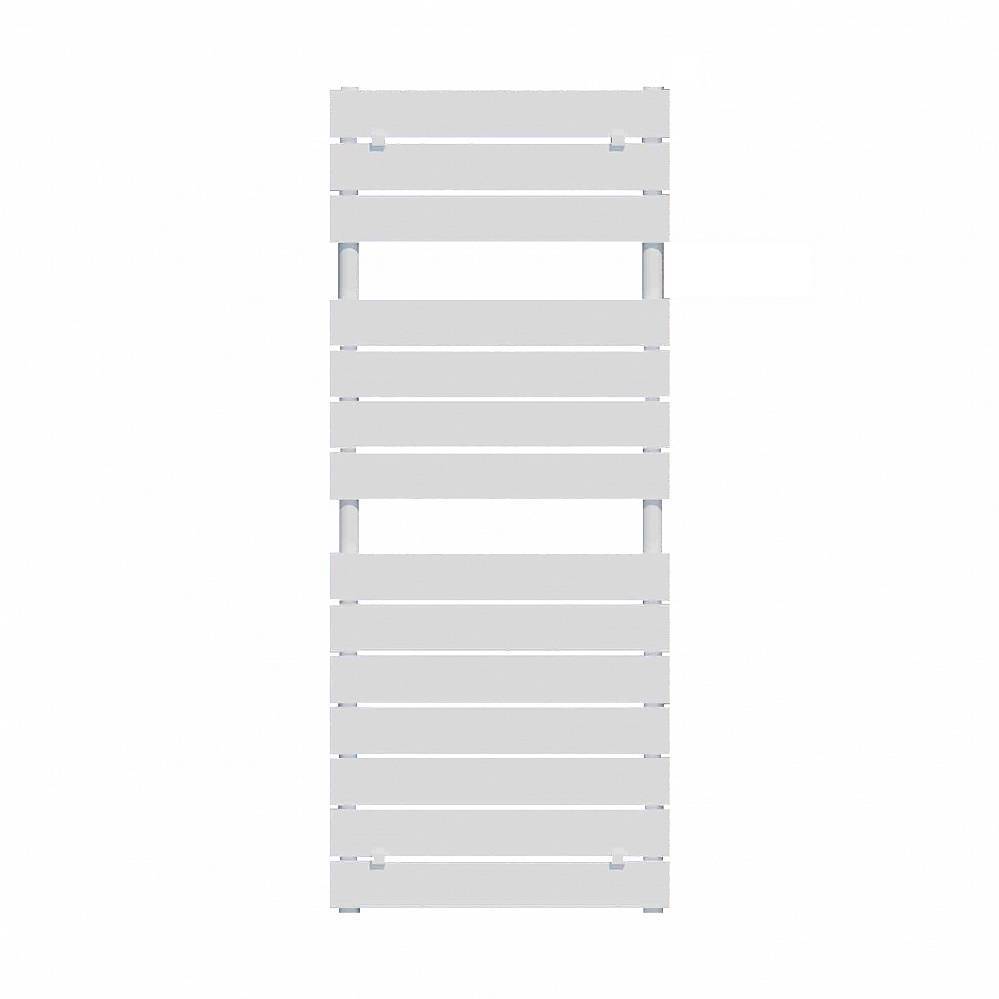Полотенцесушитель водяной Lazzarini Palermo прямой 1110x500 мм белый 386482