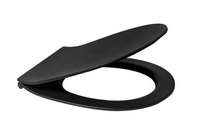 Сиденье для унитаза ISVEA Sentimenti Neo микролифт черный матовый 40D40521IS