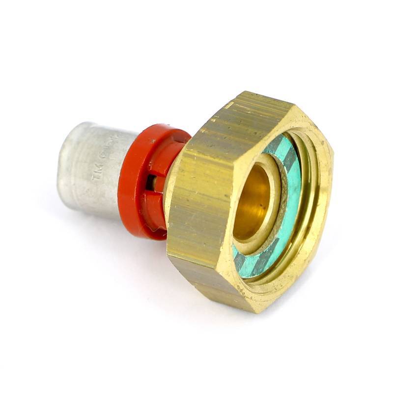 Муфта переходная пресс-В Tiemme с накидной гайкой 16х1 1650297