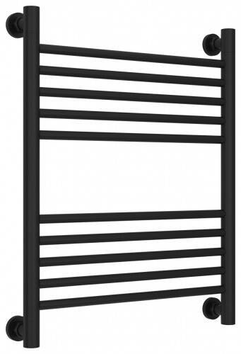 Полотенцесушитель водяной Сунержа Богема + прямой 600x500 мм чёрный матовый 3102206050