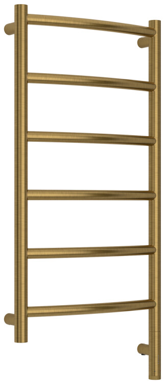 Полотенцесушитель электрический Сунержа Галант 3.1 800x400 мм МЭМ нижнее справа латунь состаренная 05160018040